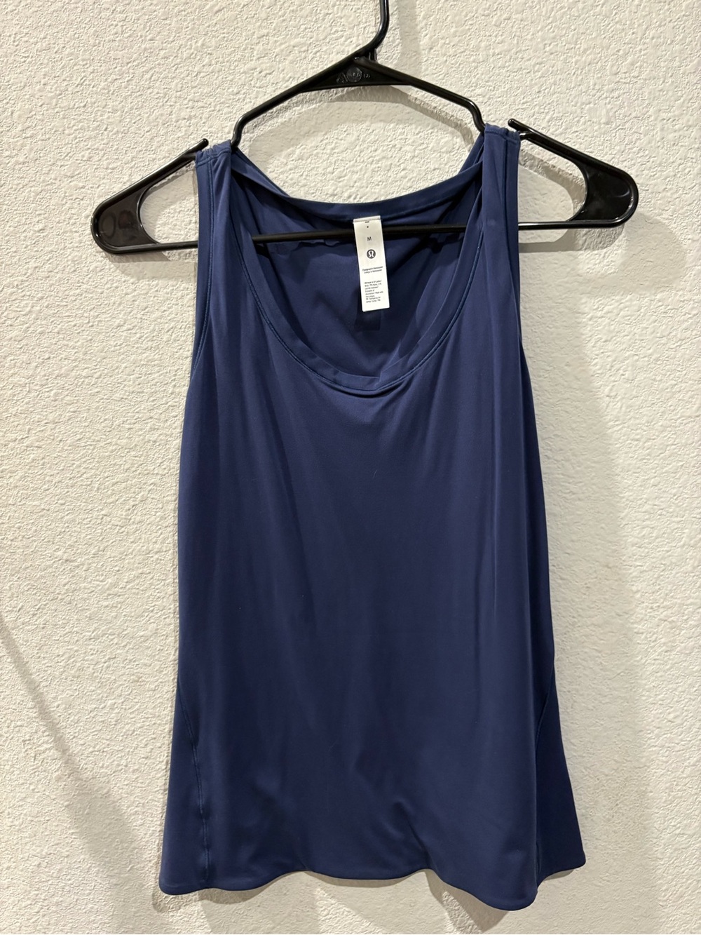lululemon athletica Navy Scoop Neck Tank